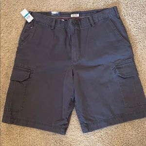 Izod grey cargo shorts